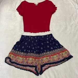 High Rise xhilaration Shorts